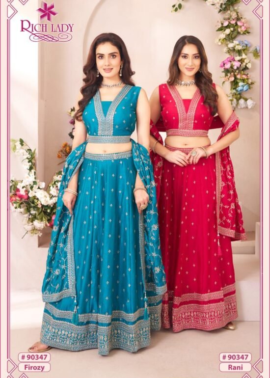 firozy and rani lehenga choli